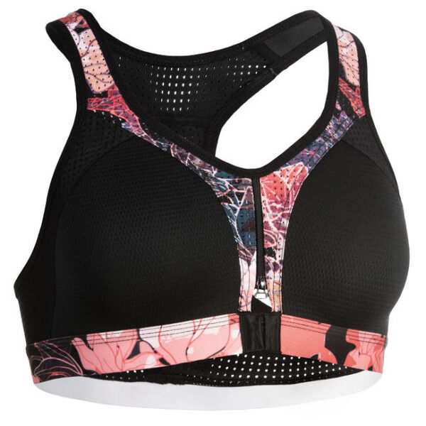 Women's Fitness Power Sports Bra - Black