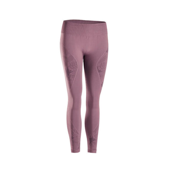 Seamless 7/8 Yoga Leggings - Burgundy