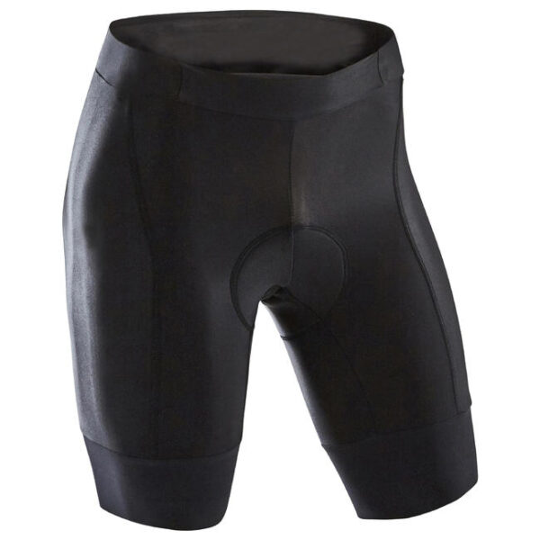 Road Cycling and Bike Touring Bibless Shorts - Black