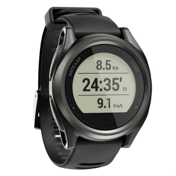 Running Wrist Heart-rate Monitor Watch Kiprun Gps - Black