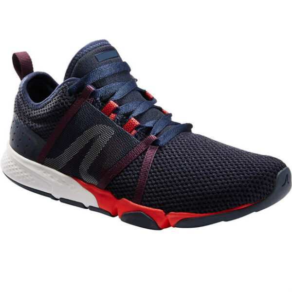 Men's Fitness Walking Shoes PW Flex-H+ - blue/red