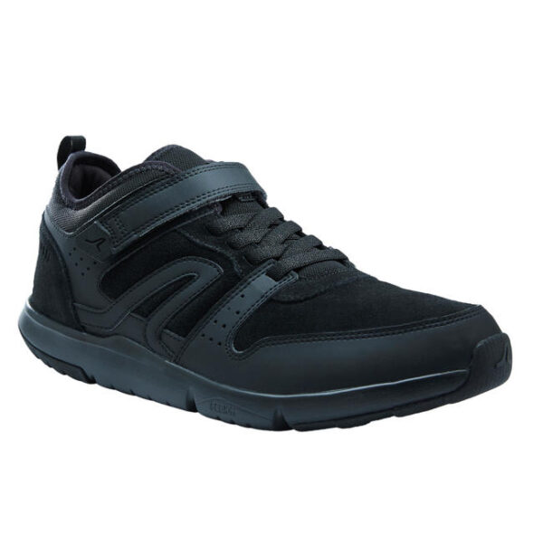 Actiwalk Easy Leather Men's Active Walking Shoes - black