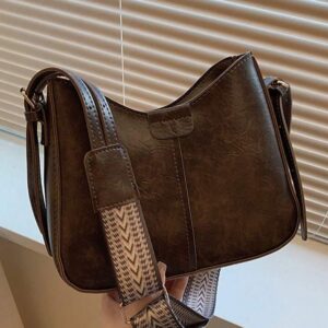 Classy Leather Sling Bag walnut